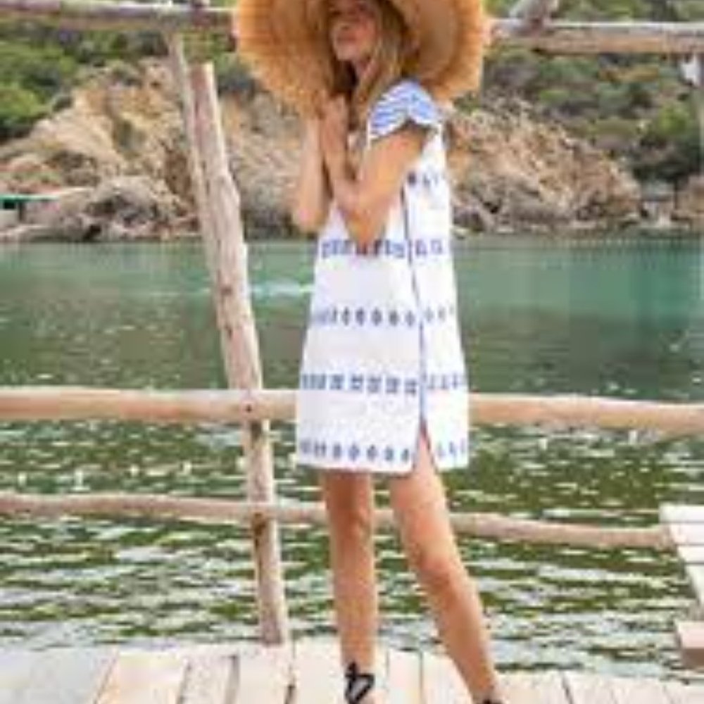 Pippa Holt No. 48 Mini Kaftan Dress